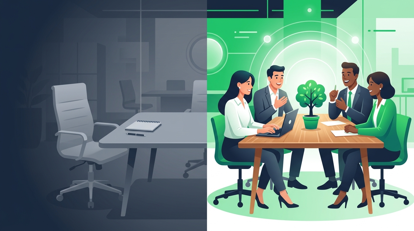 Reducing meeting no-shows illustration