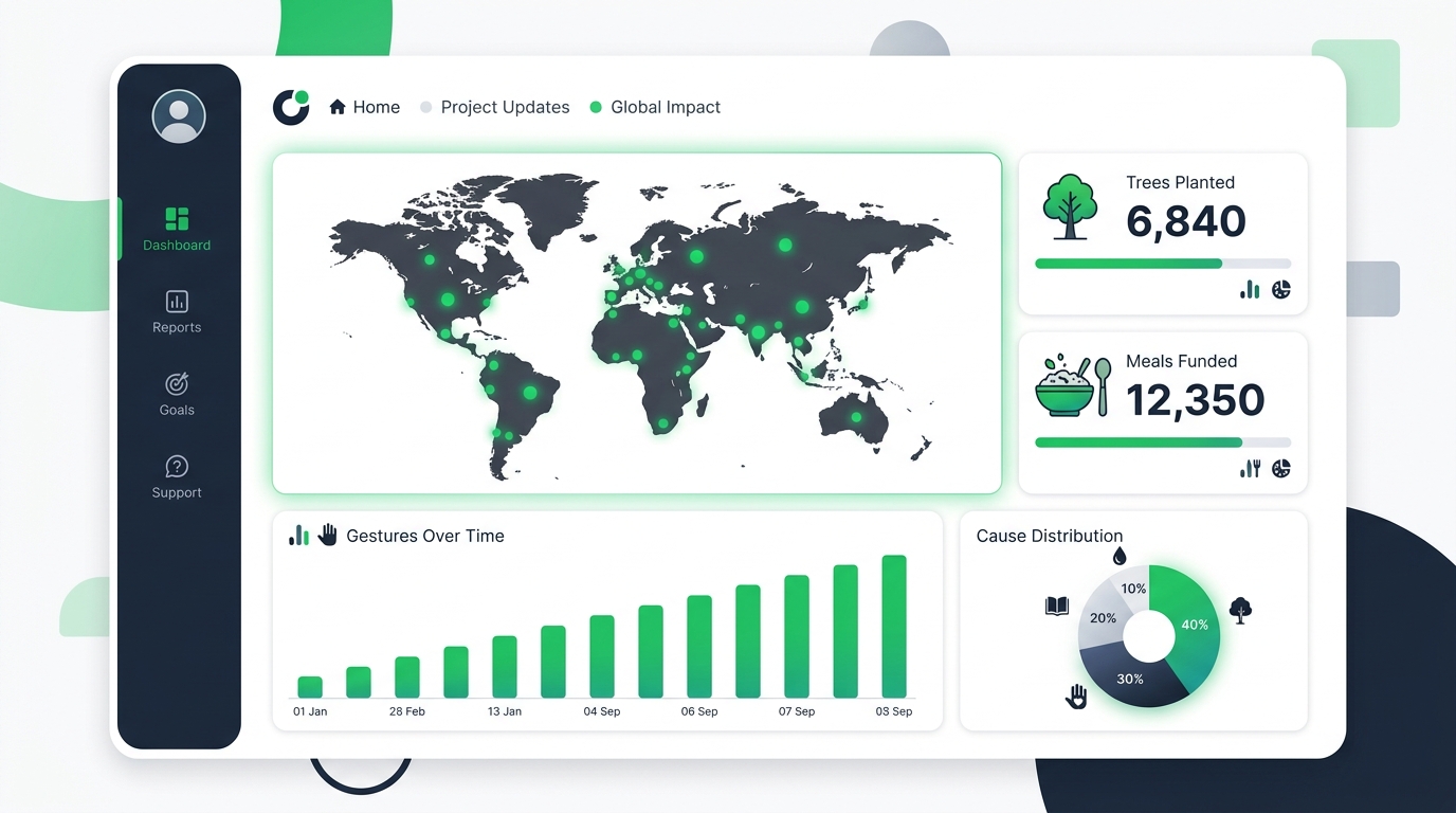 1Gesture impact analytics dashboard